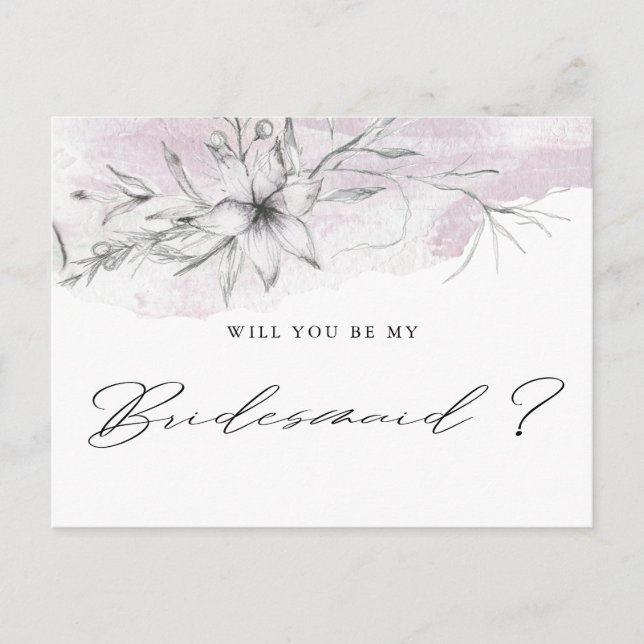 Dreamy Floral | Carte postale (Devant)