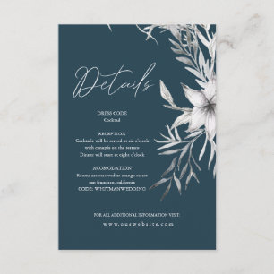 Dreamy Floral Détails Carte de boîtier