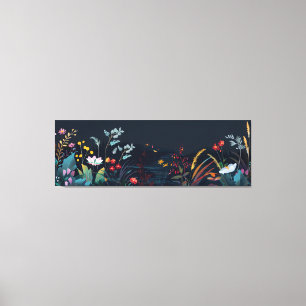 Dreamy Floral Landschaft 2 Leinwanddruck
