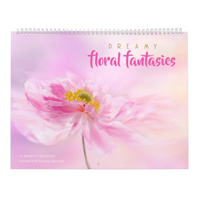 Dreamy Florals Fantasies Calendar Kalender (Titelbild)