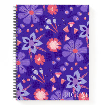 Dreamy Florals Lined Journal - Arbeit, Studie, Ide