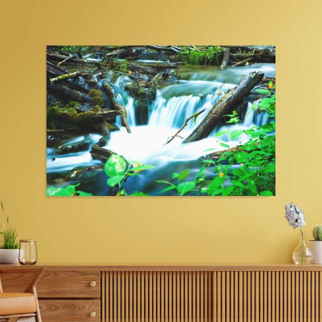 Dreamy Flows Leinwanddruck (Insitu (Wohnzimmer))