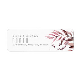 Dreamy Foliage Wedding V1 Burgundy ID817