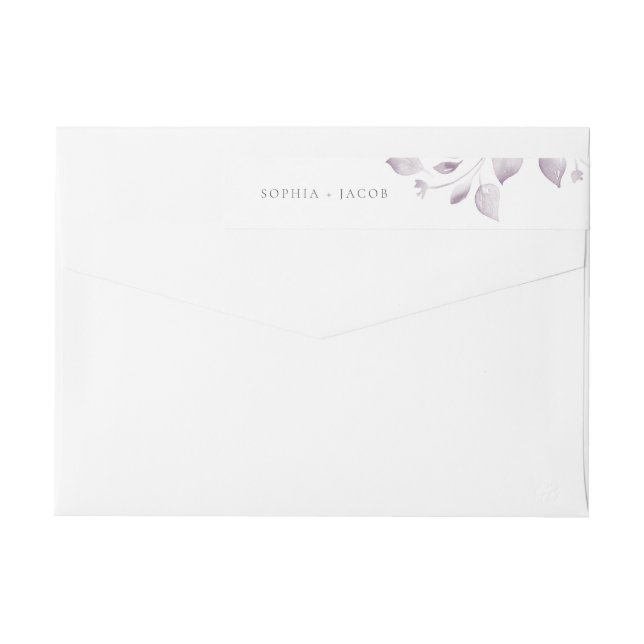 Dreamy Foliage Wraround Label (Rückseite)