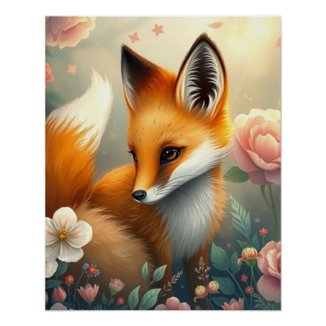 Dreamy Fox Poster (Vorderseite)