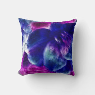 Dreamy Fraktal Abstrakt Floral Kissen