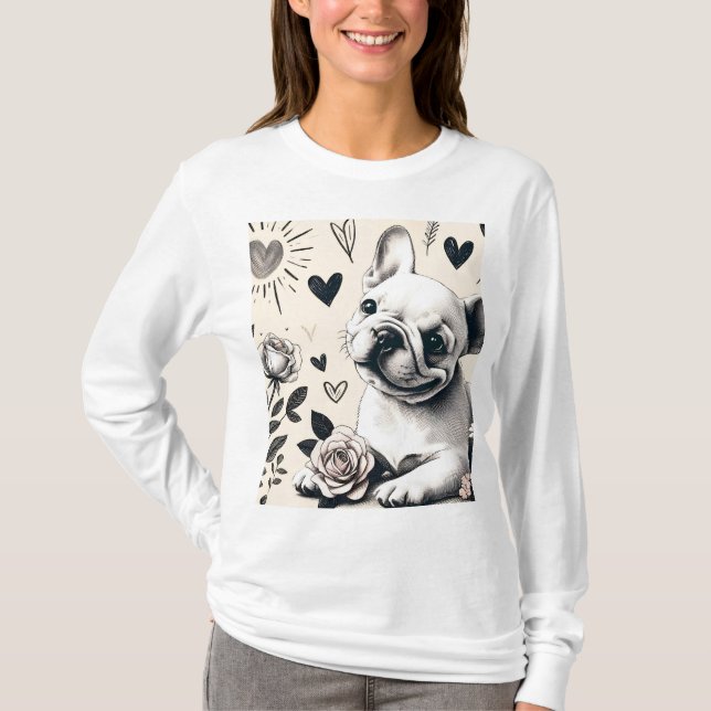 Dreamy Frenchie T-Shirt (Vorderseite)