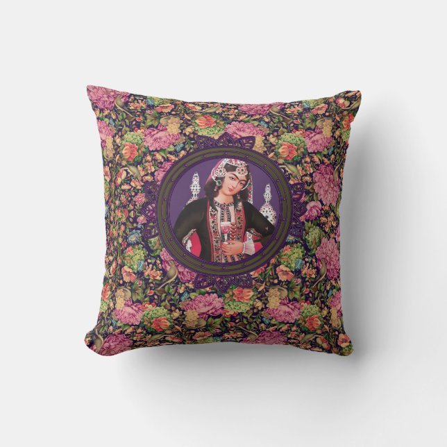 Dreamy Girl - Eine Vision der Fantasie Kissen (Vorderseite)