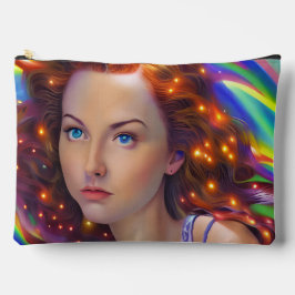 Dreamy Girl mit Rainbow Lights Zubehörtasche