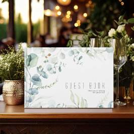 Dreamy Green Wedding Blue Green ID817 Gästebuch
