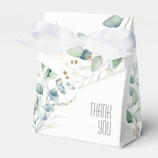Dreamy Green Wedding Green/Blue ID817 Geschenkschachtel (Vorderseite)