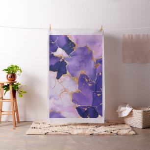 Dreamy Lavender Alkohol Tinten und Gold Stoff