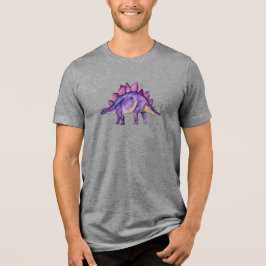Dreamy Lavender Stegosaurus: Unisex T - Shirt