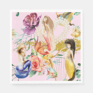Dreamy Mermaid Serviette