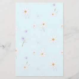 Dreamy Mint Meadow Briefpapier