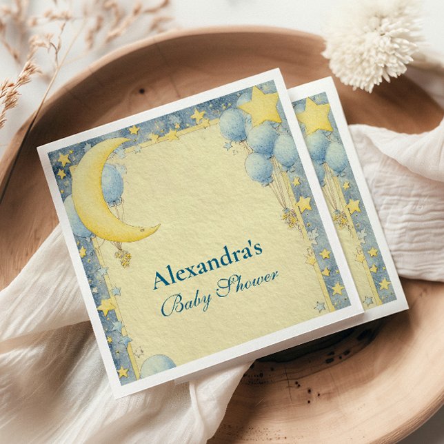 Dreamy Night Sky Baby Dusche Serviette (Von Creator hochgeladen)