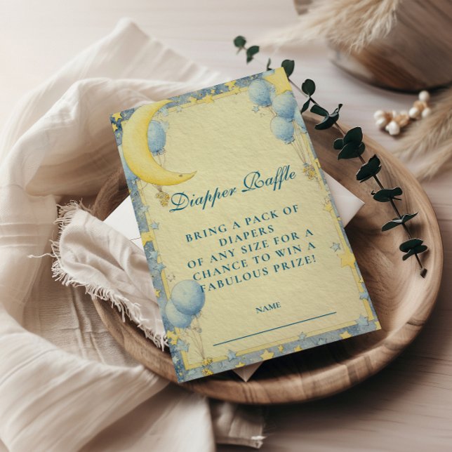 Dreamy Night Sky Diapper Raffle Begleitkarte (Von Creator hochgeladen)