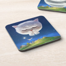 Dreamy Night Sky mit Cat