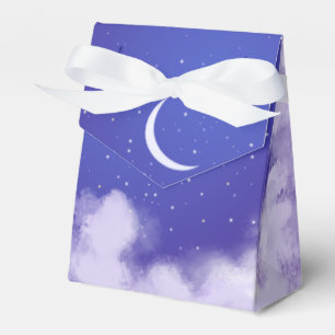 Dreamy Night Sky mit Crescent Moon Geschenkschachtel