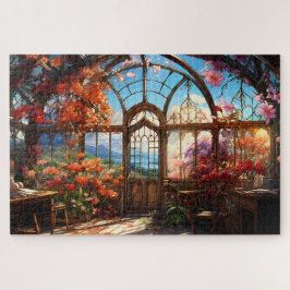 Dreamy Observatory überwuchert mit Blume