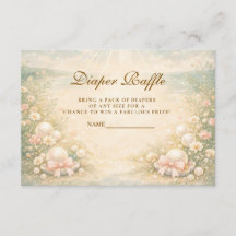 Dreamy Ocean Pearl Nursery Diapper Raffle