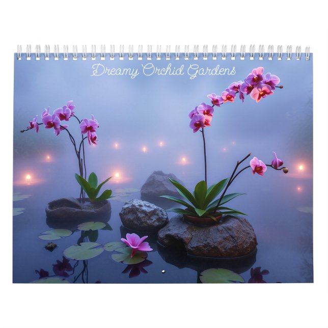 Dreamy Orchid Gardens Kalender (Titelbild)