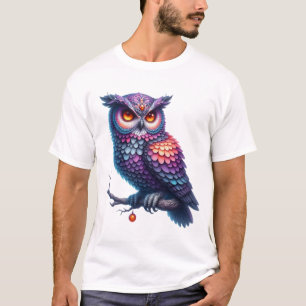 Dreamy Owl Magic Halloween T-Shirt