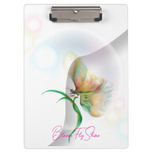 Dreamy Pastel Butterfly-Zwischenablage Klemmbrett