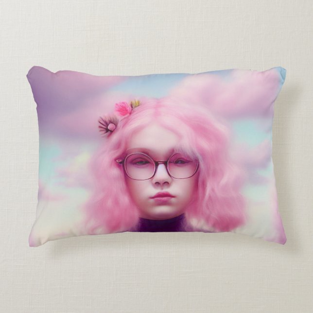 Dreamy Pink Dekokissen (Vorderseite)
