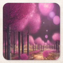 Dreamy Pink Nightscape