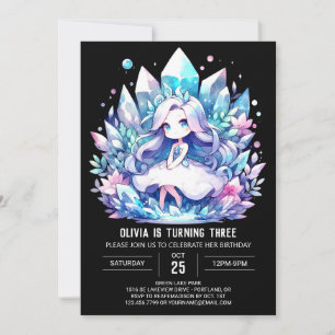 Dreamy Princess Birthday Einladung