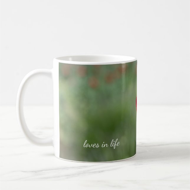 Dreamy Red Poppy Kaffeetasse (Links)