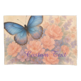 Dreamy Rose Elegante Schmetterling Kunst, Dichtung Kissenbezug