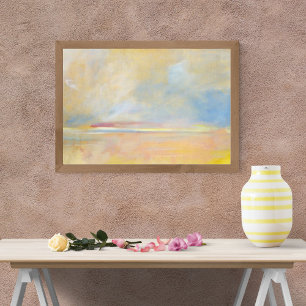 Dreamy Seascape Painting Fotodruck