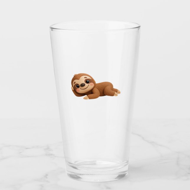 Dreamy Sloth Glas (Vorderseite)