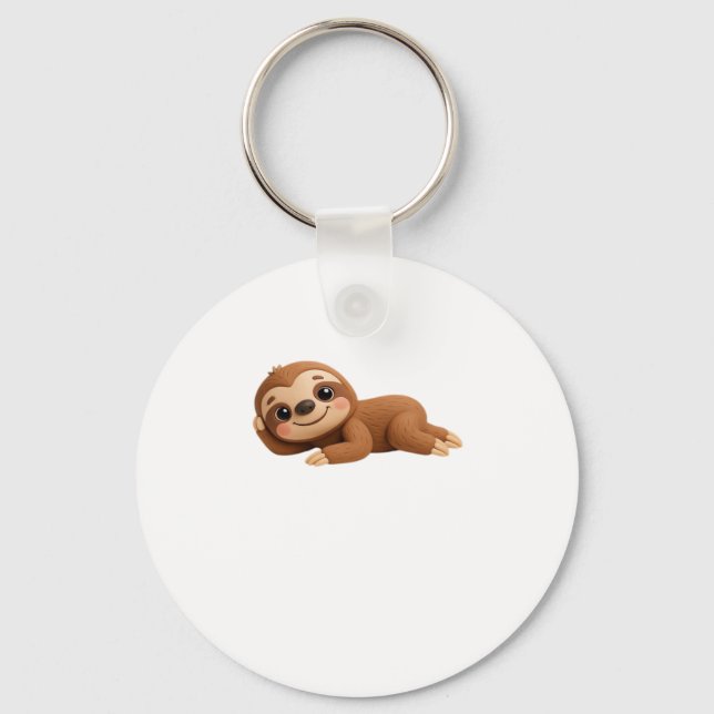 Dreamy Sloth Schlüsselanhänger (Vorderseite)