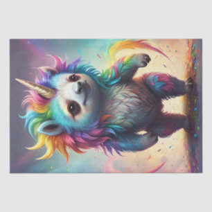 Dreamy Slothicorn: Eine Rainbow Baby Fantasy, Seidenpapier
