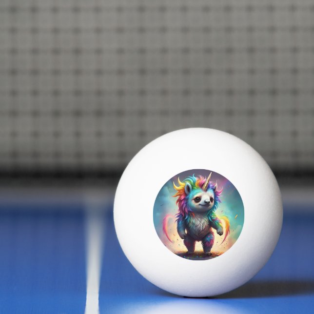 Dreamy Slothicorn: Eine Rainbow Baby Fantasy, Tischtennisball (Netto)