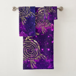 Dreamy Spiral Gold Shimmery Tortues de mer