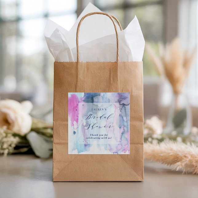 Dreamy Spring Bridal Shower Favor Label Stickers (Von Creator hochgeladen)