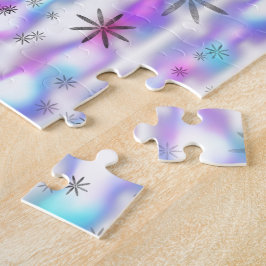 Dreamy Starburst Waves Pattern