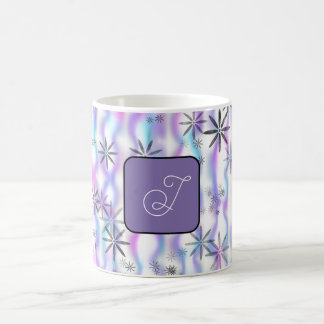 Dreamy Starburst Waves Pattern Personalized Kaffeetasse
