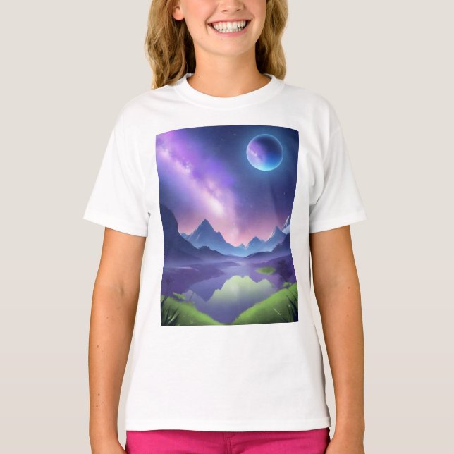 Dreamy Starry Night T-Shirt (Vorderseite)