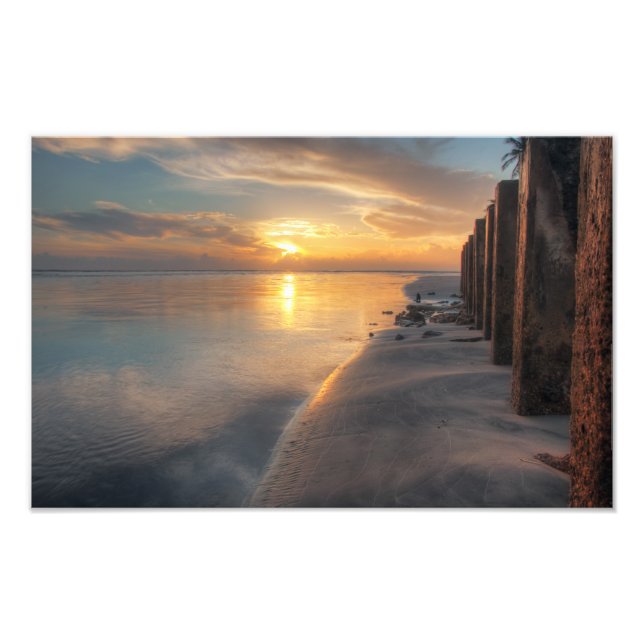 Dreamy Sunrise Fotodruck (Vorne)