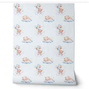 Dreamy Teddy Bear Kinderzimmer Wallpaper Tapete