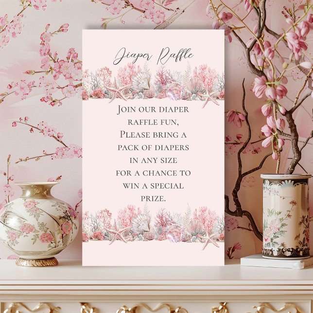 Dreamy under Sea Baby Shower Begleitkarte (Von Creator hochgeladen)