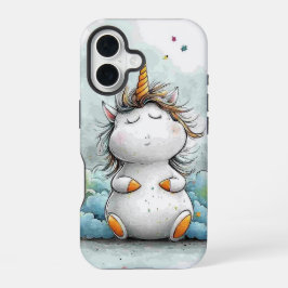 Dreamy Unicorn Serenity Phone Case iPhone 16 Hülle