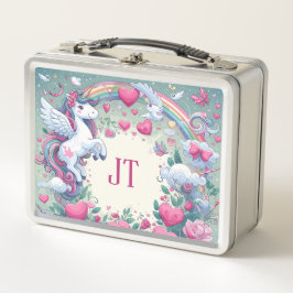 Dreamy Unicorns und Rainbows Lunchbox