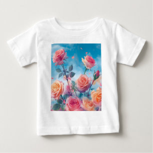 Dreamy Vibrany Rose Baby T-shirt