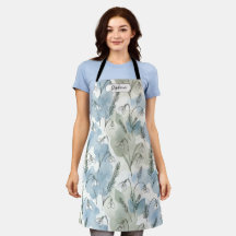 Dreamy Watercolor Snowdrop Floral Pattern Personal